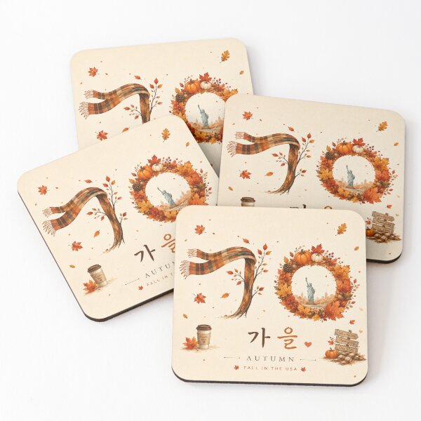 Item preview, Korean Autumn in America designed and sold by Moonya26.