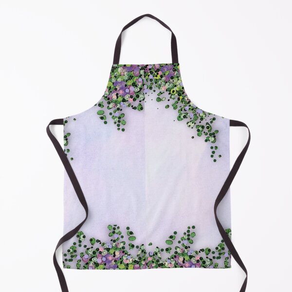 Item preview, Tiny Flowers Purple Abstract Impressionist Botanical Illustration designed and sold by JoyfulWhimsy.
