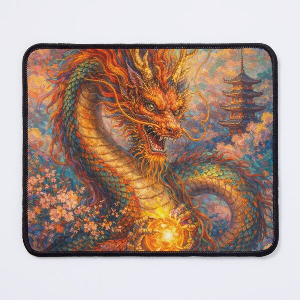 Item preview, The Mighty Dragon – Legendary Creature Painting designed and sold by GalleryKauffeld.