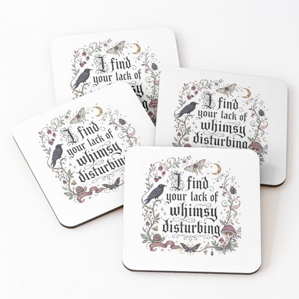 Item preview, I Find Your Lack of Whimsy Disturbing Whimsigoth Gothic Art designed and sold by NoeValdric.