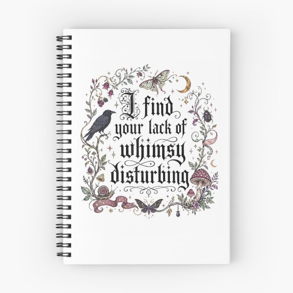 Item preview, I Find Your Lack of Whimsy Disturbing Whimsigoth Gothic Art designed and sold by NoeValdric.