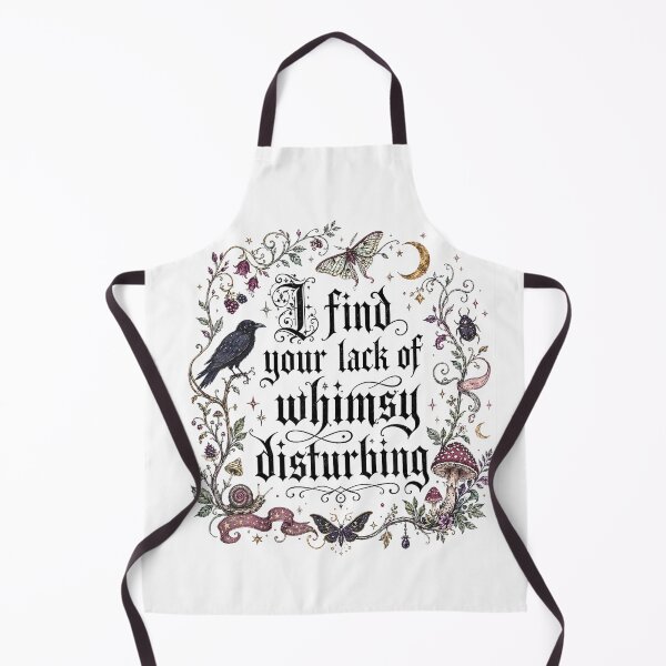 Item preview, I Find Your Lack of Whimsy Disturbing Whimsigoth Gothic Art designed and sold by NoeValdric.