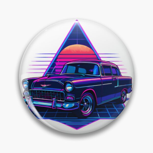 Item preview, Vintage Chevrolet Classic Car Logo – Retro American Muscle Automotive Art | Limited Edition designed and sold by BRUHED.
