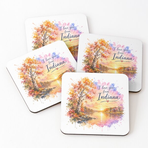 Item preview, Hoosier Heartglow: Love at Indiana Daybreak designed and sold by BlissBlvdShop.