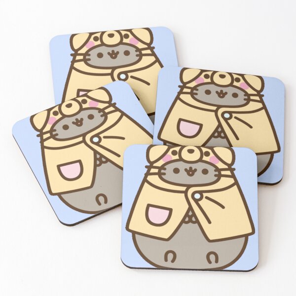 Item preview, doggy raincoat pusheen!!! designed and sold by PLANET-VEE.