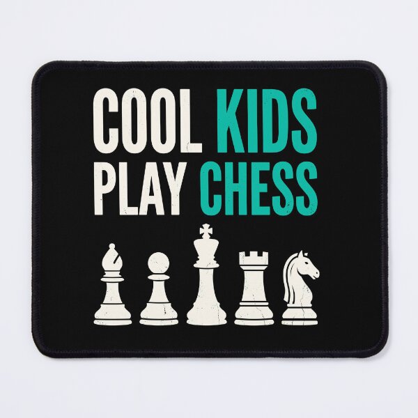 Item preview, Cool Kids Play Chess Board Game Player designed and sold by Doodleoub.