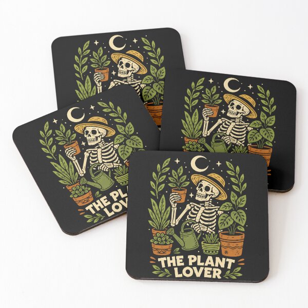 Item preview, Charming Skeleton Plant Lover Design Halloween designed and sold by rafaeltto.