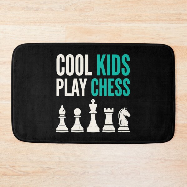 Item preview, Cool Kids Play Chess Board Game Player designed and sold by Doodleoub.