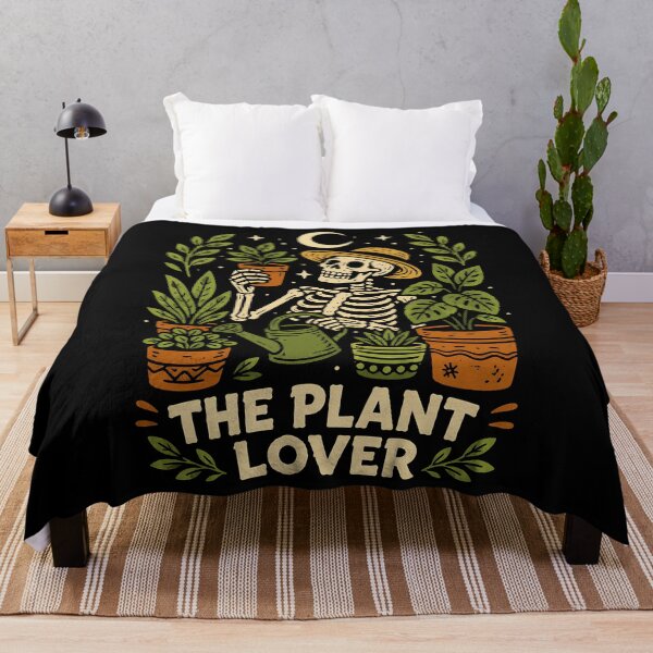 Item preview, Charming Skeleton Plant Lover Design Halloween designed and sold by rafaeltto.