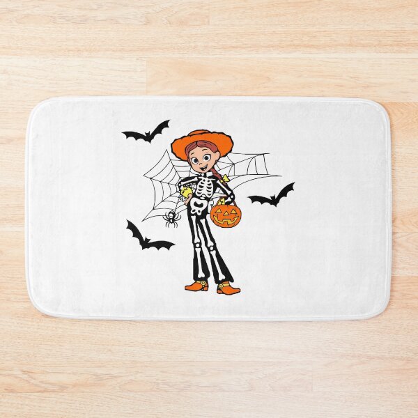Item preview, Cute Halloween Skeleton Girl With Pumpkin Costume Design designed and sold by Christine33501.