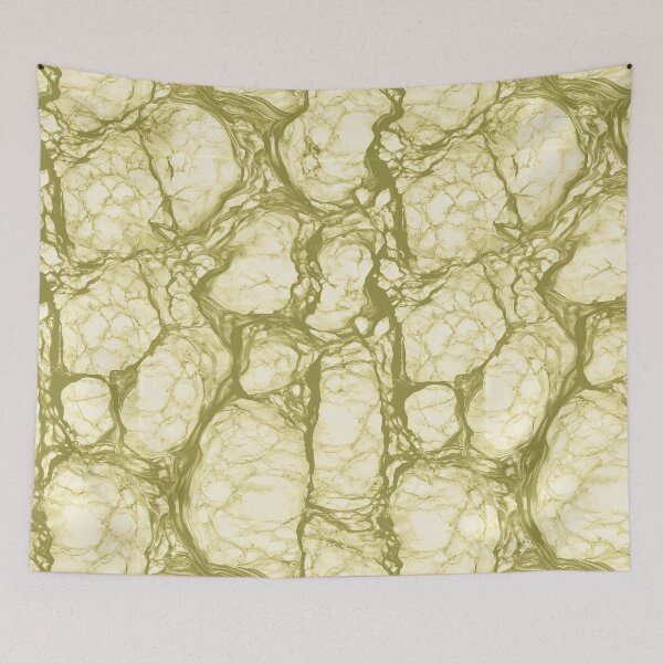 Item preview, Pale Ochre Organic Root Network Art designed and sold by Piotrek0001.