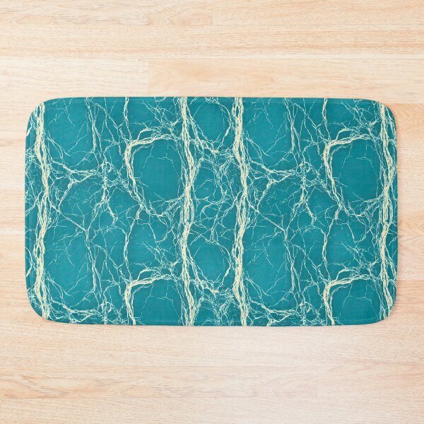 Item preview, Teal and White Neural Branching Abstract designed and sold by Piotrek0001.