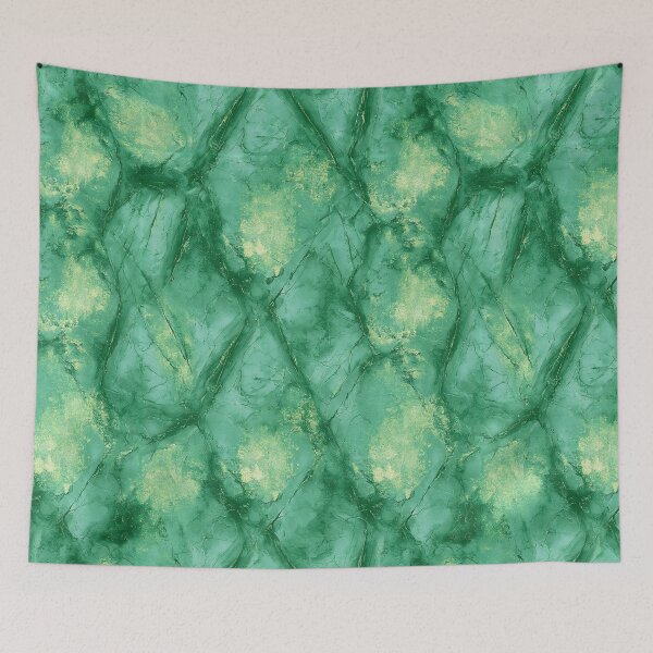 Item preview, Emerald Diamond Scale Vein Abstract Art designed and sold by Piotrek0001.