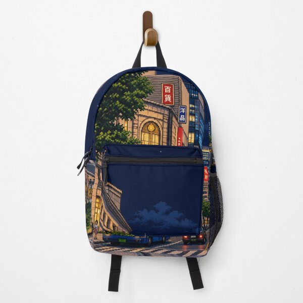 Item preview, Ginza Tokyo Night Pixel Art designed and sold by sabusabu78.