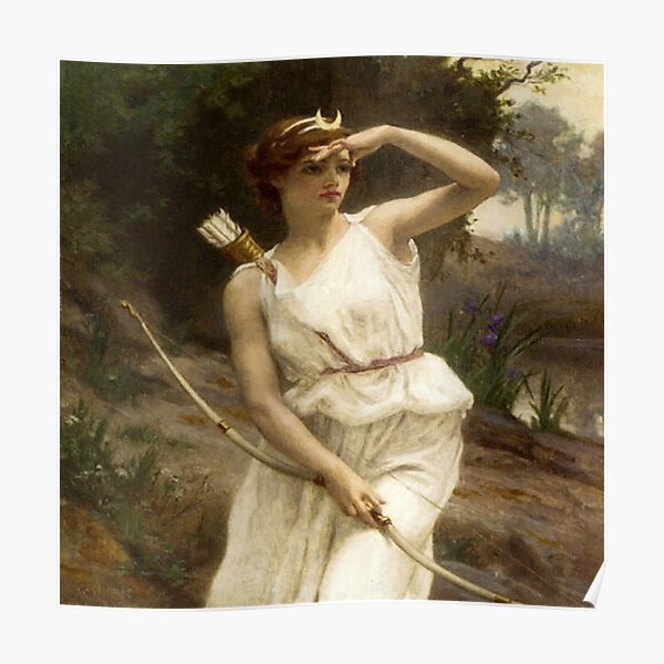 Diana Hunting- Guillarme Seignac Poster