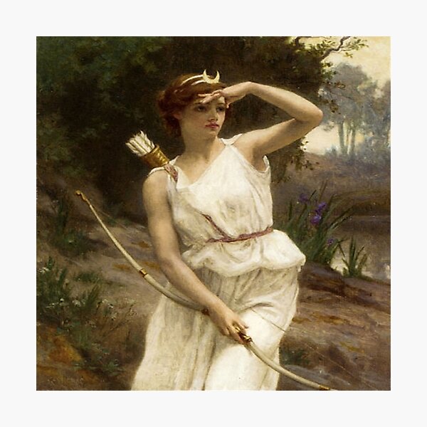 "Diana Hunting"- Guillarme Seignac Photographic Print