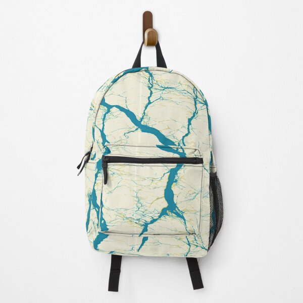 Item preview, Deep Teal Lightning Bolt Fissure Design designed and sold by Piotrek0001.