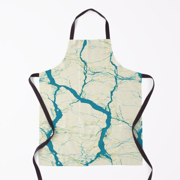 Item preview, Deep Teal Lightning Bolt Fissure Design designed and sold by Piotrek0001.