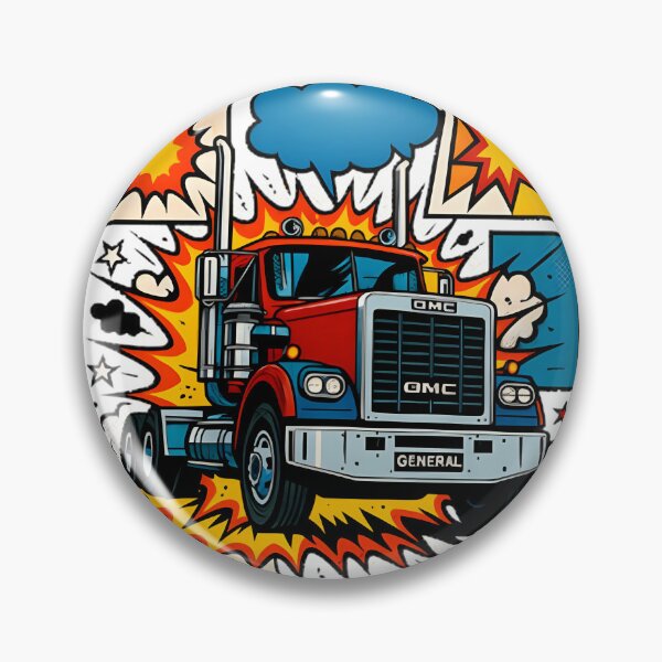 Artikelvorschau, GMC General Truck Vintage Logo Design – Klassisches Geschenk für schwere Sattelzugmaschinen | Perfektes Geschenk für Sie und Ihre Freunde entworfen und verkauft von BRUHED.