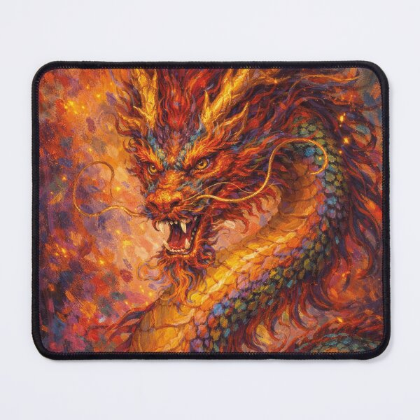 Item preview, The Legendary Dragon – Mythology Painting designed and sold by GalleryKauffeld.