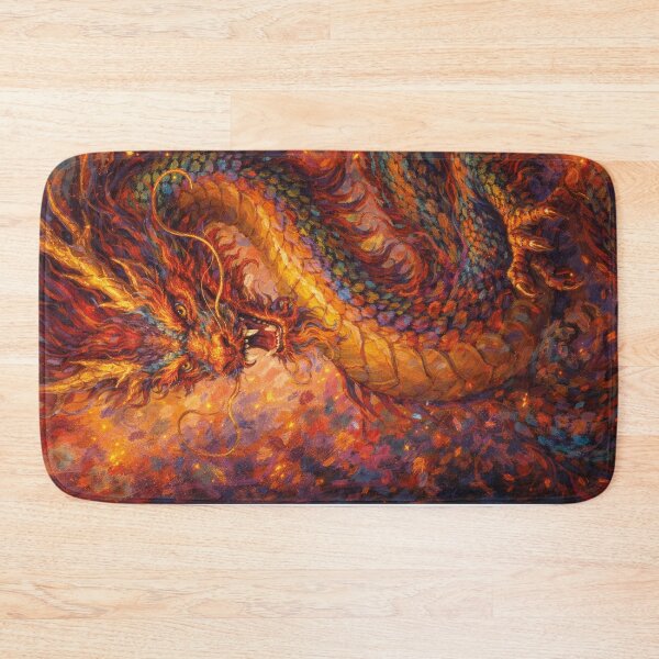 Item preview, The Legendary Dragon – Mythology Painting designed and sold by GalleryKauffeld.