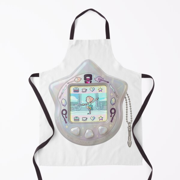 Item preview, Pearl Elegance Spear Dancer Retro Tamagotchi Pixel Art designed and sold by 0Zetgest.