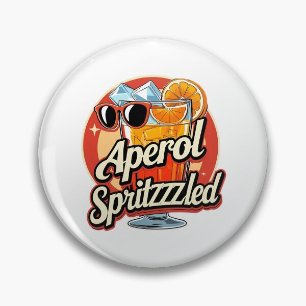 Item preview, Aperol Spritzzzled Retro Summer Cocktail designed and sold by Aetheriaworld.