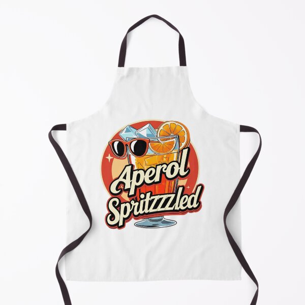 Item preview, Aperol Spritzzzled Retro Summer Cocktail designed and sold by Aetheriaworld.