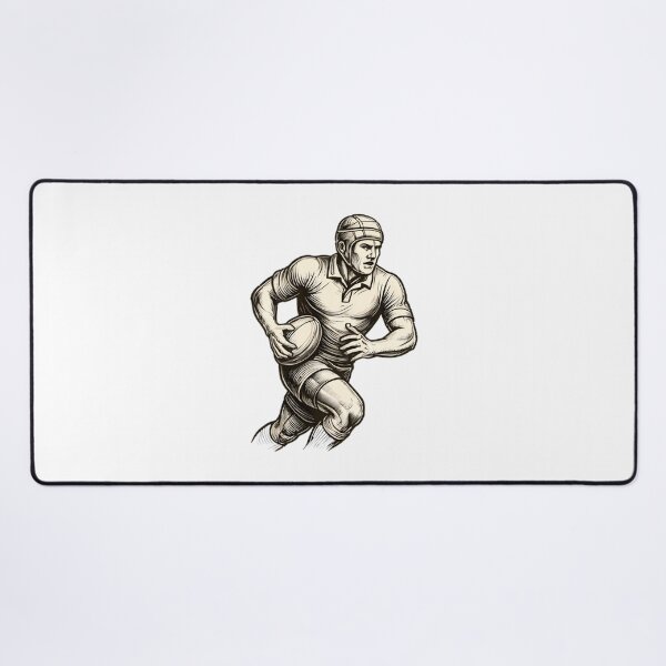 Item preview, Rugby Player Action Graphic - Sports Fan Gift | ⭐⭐⭐⭐⭐ designed and sold by BRUHED.