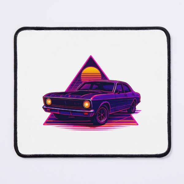 Item preview, Vintage Ford Falcon Illustration – Classic 1970S Australian Muscle Car Art | Perfect Gift For You And Friends designed and sold by BRUHED.