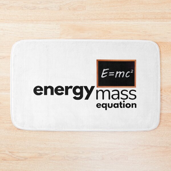 Item preview, Einstein's Energy-Mass Equation in Physics. designed and sold by MPC-Mince-Pies.