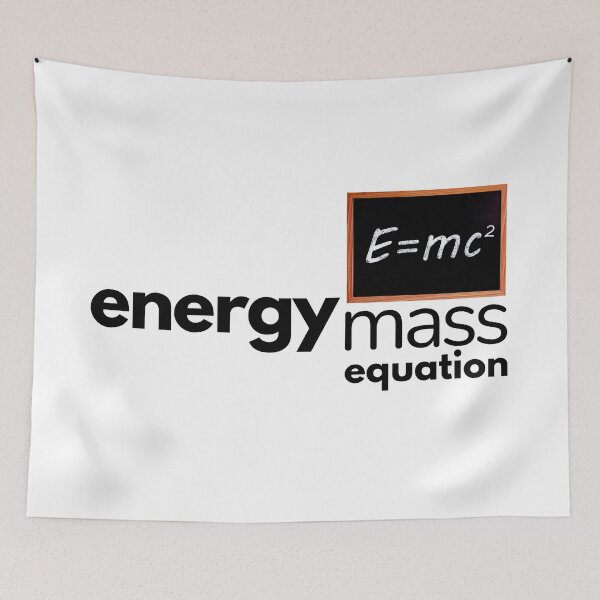 Item preview, Einstein's Energy-Mass Equation in Physics. designed and sold by MPC-Mince-Pies.