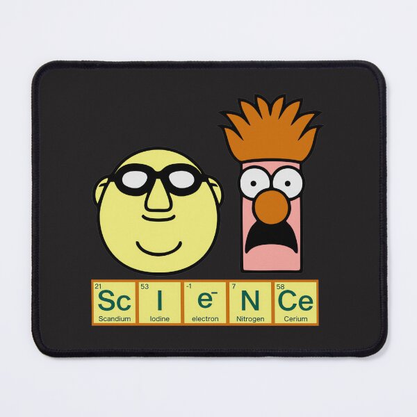 Item preview, Muppets Science Dual – Funny Nerdy Cartoon Art For Shirts, Stickers & More | Limited Edition designed and sold by OmarJallad.