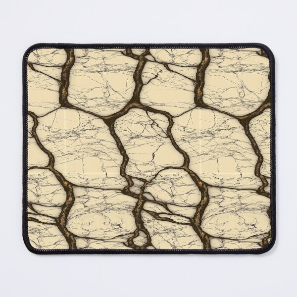 Item preview, Dark Slate Cracked Earth on Cream Background designed and sold by Piotrek0001.
