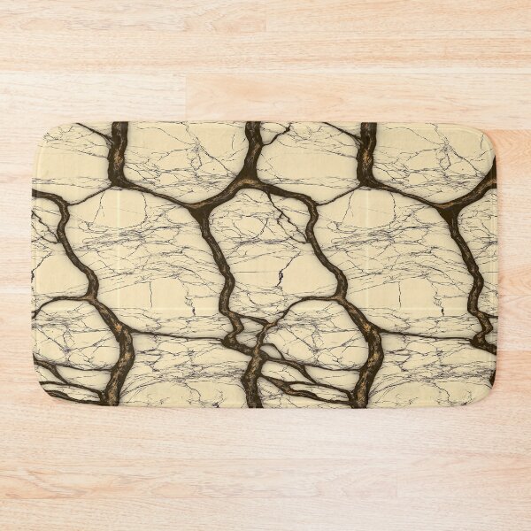 Item preview, Dark Slate Cracked Earth on Cream Background designed and sold by Piotrek0001.