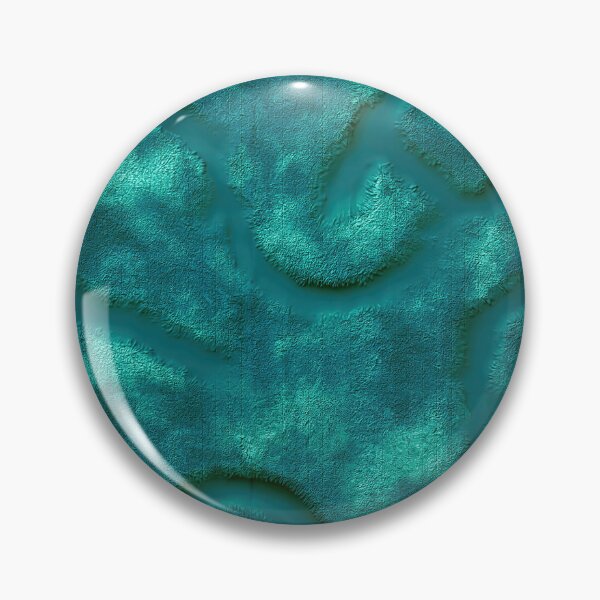 Item preview, Deep Sea Teal Fluid Vein Pattern Art designed and sold by Piotrek0001.