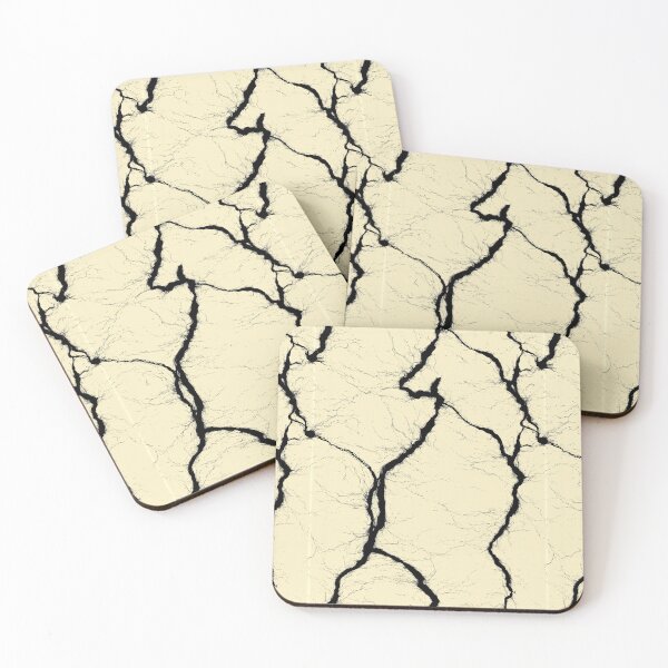 Item preview, Sharp Black Fissure on Pale Stone Surface designed and sold by Piotrek0001.