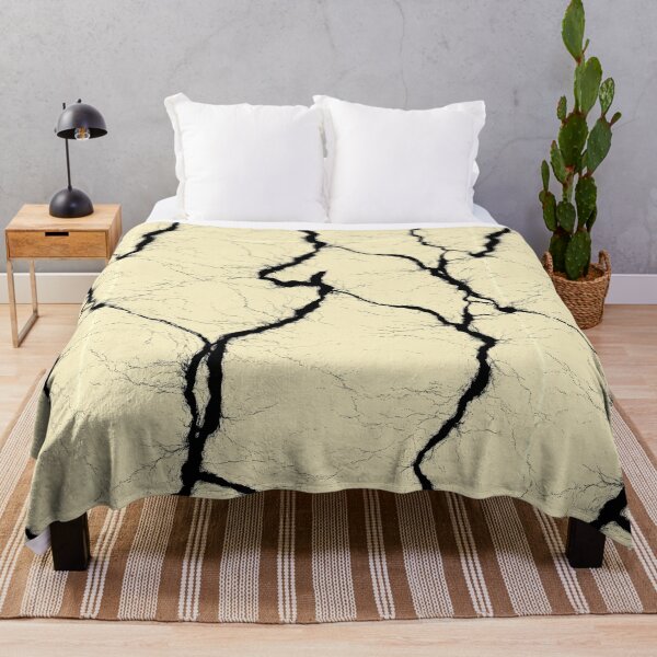 Item preview, Sharp Black Fissure on Pale Stone Surface designed and sold by Piotrek0001.
