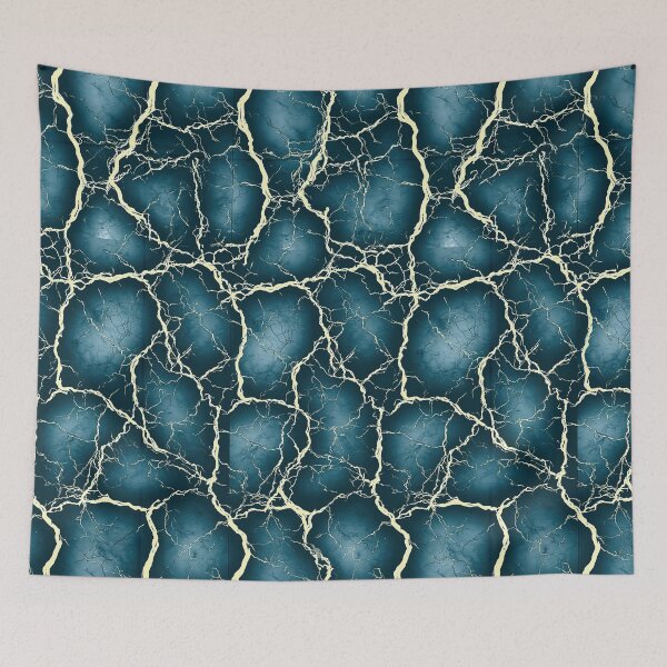 Item preview, Indigo Blue Web with Gold Accent Detail designed and sold by Piotrek0001.