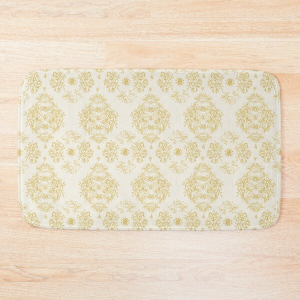 Item preview, Yellow on Cream Retro Modern Toile de Jouy Pattern | Cottagecore designed and sold by sheseddit.