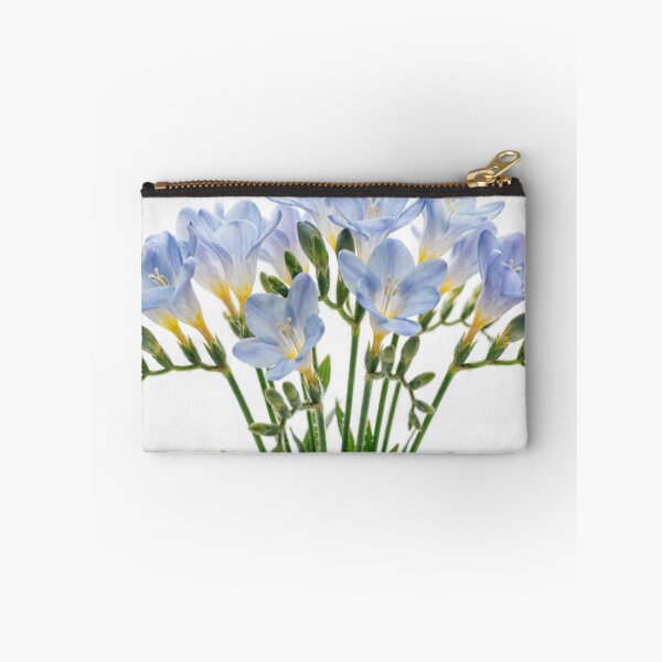 Item preview, Soft Baby Blue Freesia Bouquet designed and sold by IntelliMindDesigns.