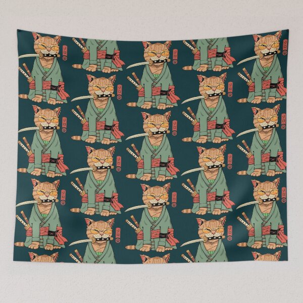 Item preview, Samurai Cat Sword Traditional Outfit zor designed and sold by ArtWanimee.
