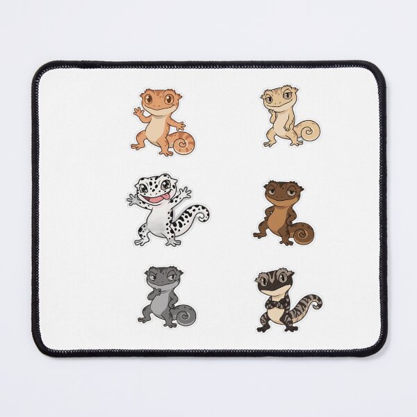 Item preview, The Gecko Gang Sticker Sheet Pack designed and sold by PocketPetStudio.