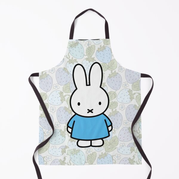 Item preview, Blue Variation Strawberry Background and Miffy Inspired designed and sold by Cozy Moss Studio.
