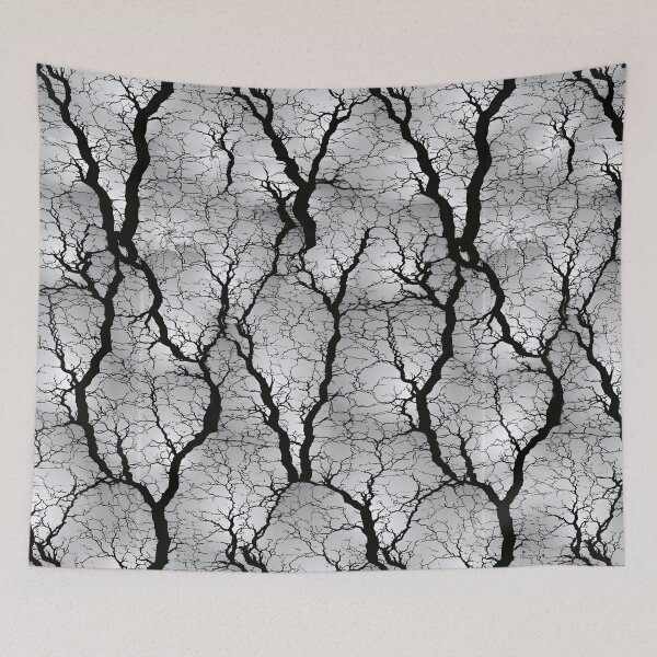 Item preview, Midnight Charcoal Branching Root Design designed and sold by Piotrek0001.