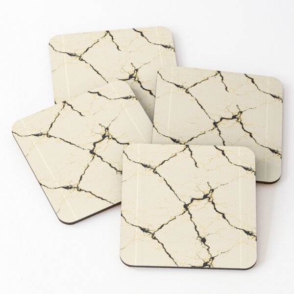 Item preview, Diagonal Black Bolt on Tan Stone Surface designed and sold by Piotrek0001.