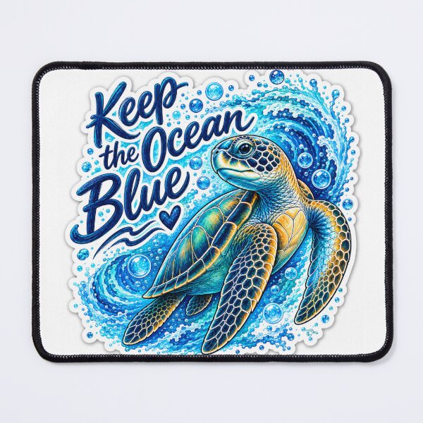 Item preview, Keep the Ocean Blue designed and sold by Best-Kept.