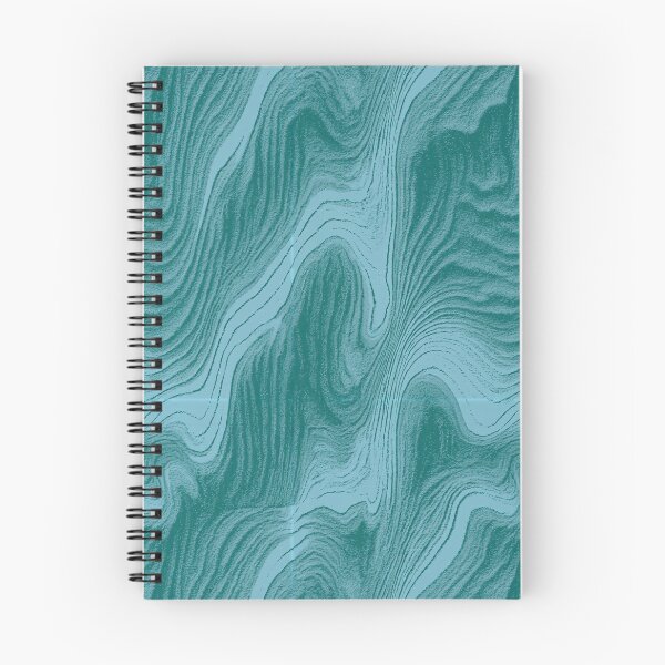 Item preview, Teal Topographical Wave Veined Texture designed and sold by Piotrek0001.