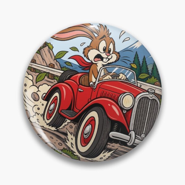 Item preview, Nervous Rabbit Downhill Mayhem designed and sold by MischiefFoundry.