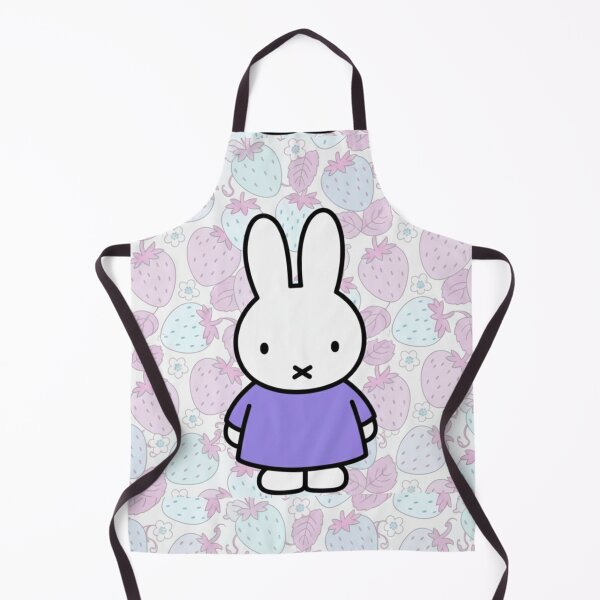 Item preview, Purple Variation Strawberry Background and Miffy Inspired  designed and sold by Cozy Moss Studio.